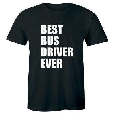 Best Bus Driver Ever Men's T-Shirt School Staff Gift for Him