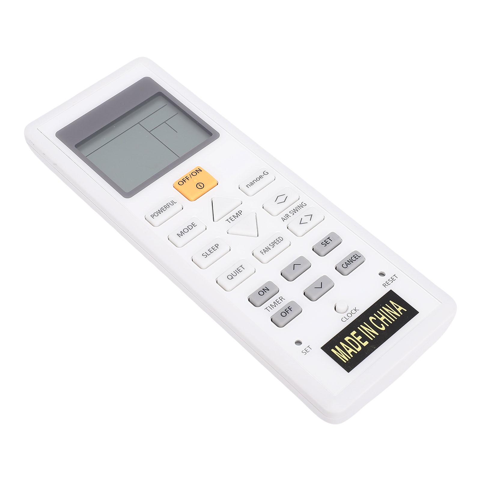 

Remote Replacement for CS E9EKU CS E12EKU CS E18EKU CS E21EKU AC ABS 15950 Air Conditioner Remote Control with Wall