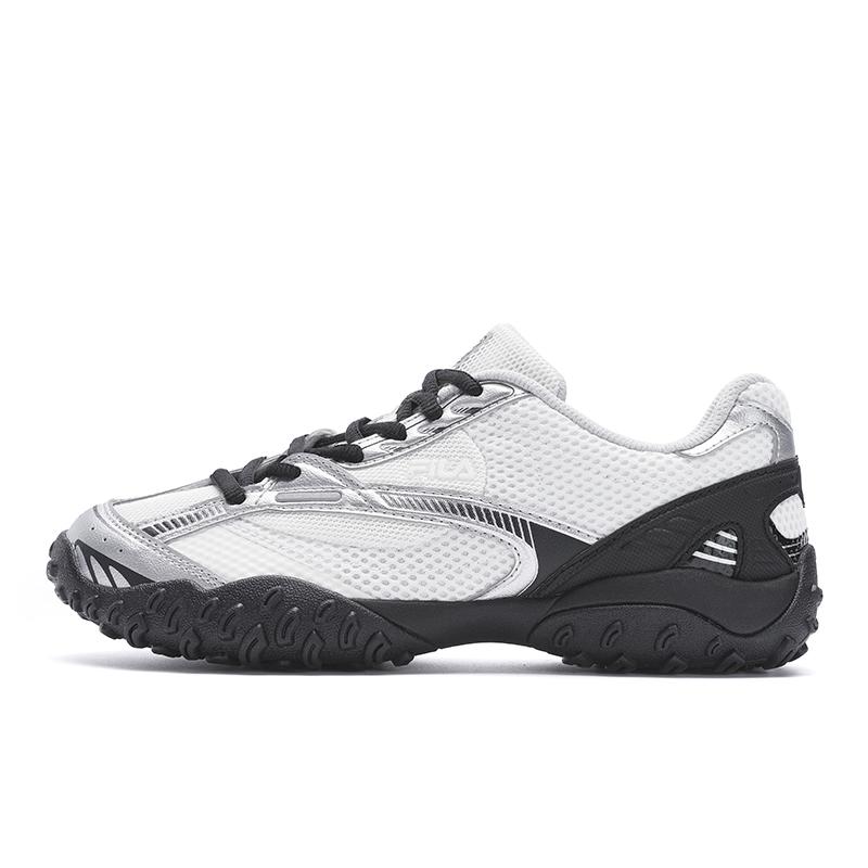 

New FILA ECHAPPE 2 Ballet Shoes Abrasion Resistant Low Top Casual Shoes Women s White Silver F12W522146FGS 36.5