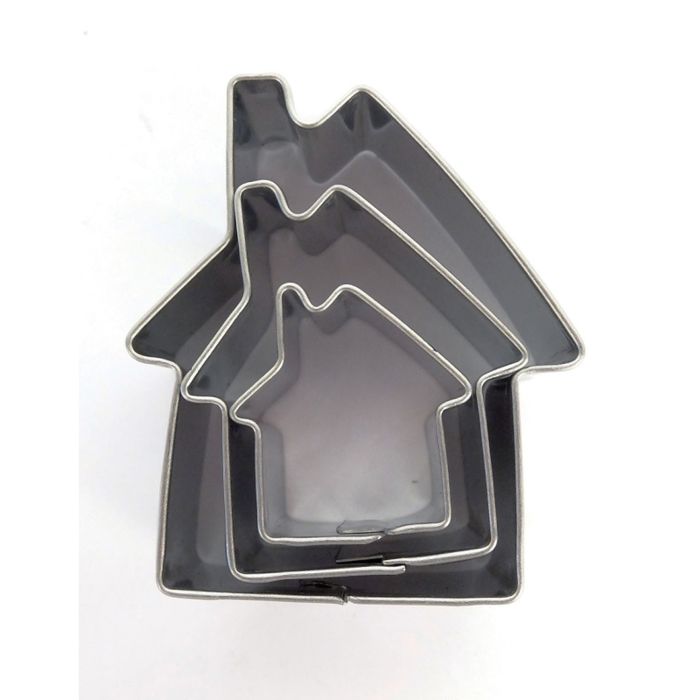 Emporte-pièces métal Maison 3 pièces