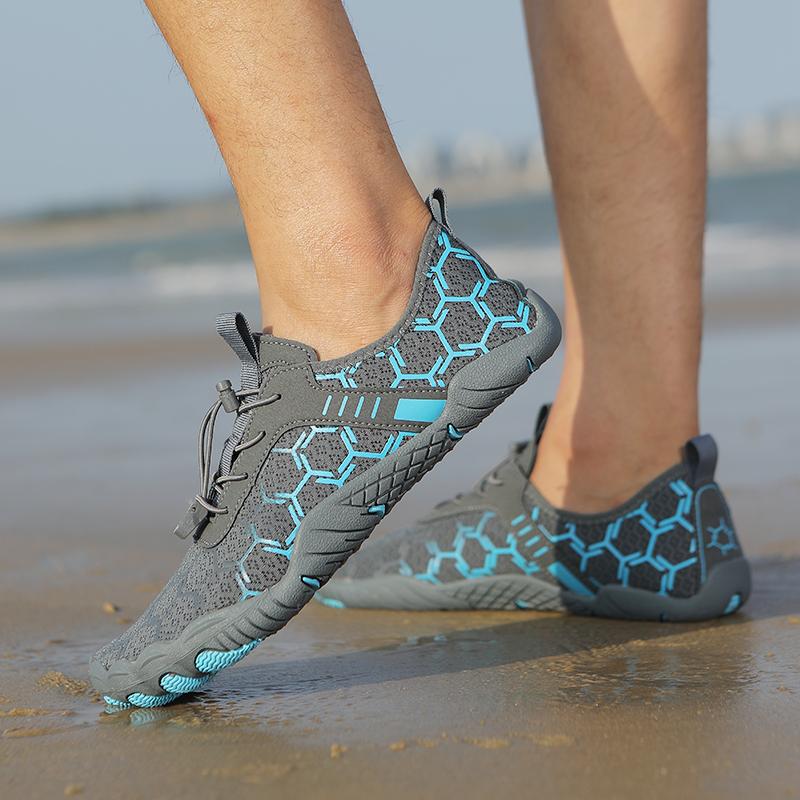 Wasserschuhe für Männer und Frauen, Strand-Aqua-Schuhe, Schwimmsandalen, Entwässerung, Waten, Sportschuhe, schnell trocknend, Bootfahren, Barfuß, Yoga, Fitnessstudio, Angeln, Surfen, Turnschuhe