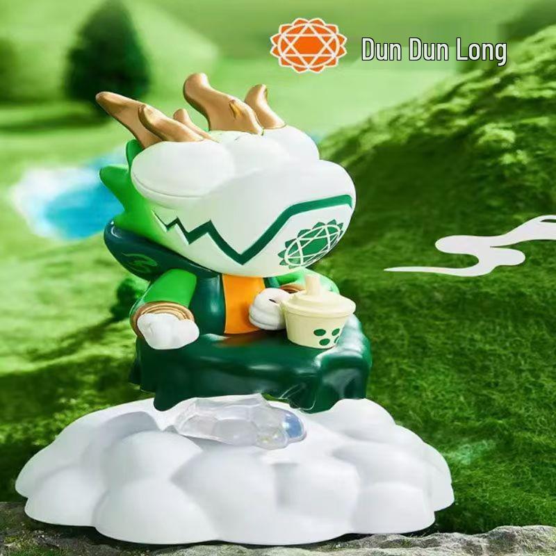 Genuine WASA Color-Changing Dragon Figurine - White Day Wandering Series Blind Box Ornament Gift WASA Color-Changing Dragon (Single)