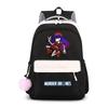 Murder Drones Backpack Teenager Daily Backpack Hot Anime High Capacity Rucksack Student Schoolbag Purple Bookbag Christmas Gift