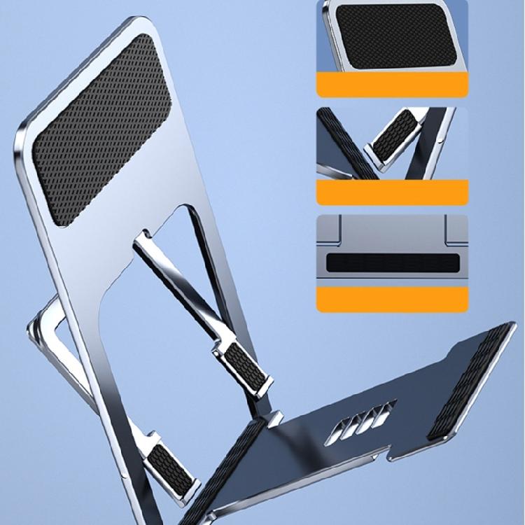 Ergonomic Adjustable Holder for Smartphones Tablets ABS Plastic Lightweight Portable for 4-13 Inch Devices Travel Office