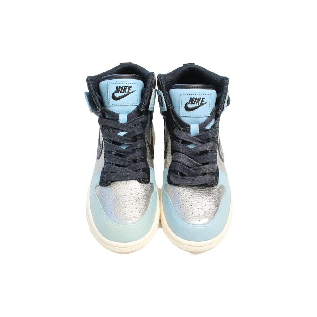 Nike  Dunk High LX Metallic Silver Mica Blue Women Sneakers Black 881233-002
