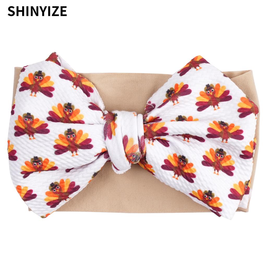 Classic Baby Elastic Skin Friendly 6"Bow Headband Popular Festival Travel Headwear Cute Kids Birthday Party DIY Hair Accessories