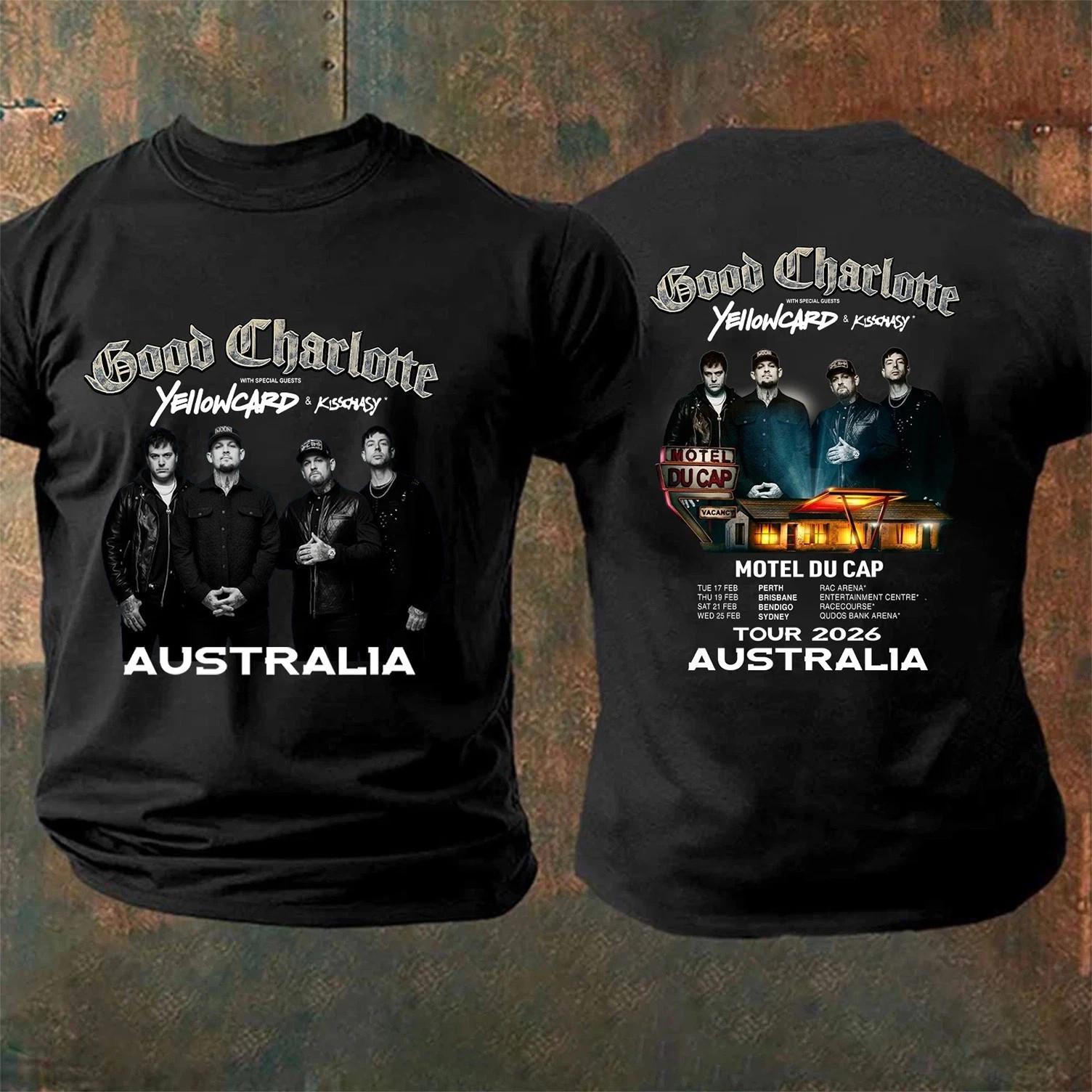 Good Charlotte Australia 2026 Tour Tshirt M