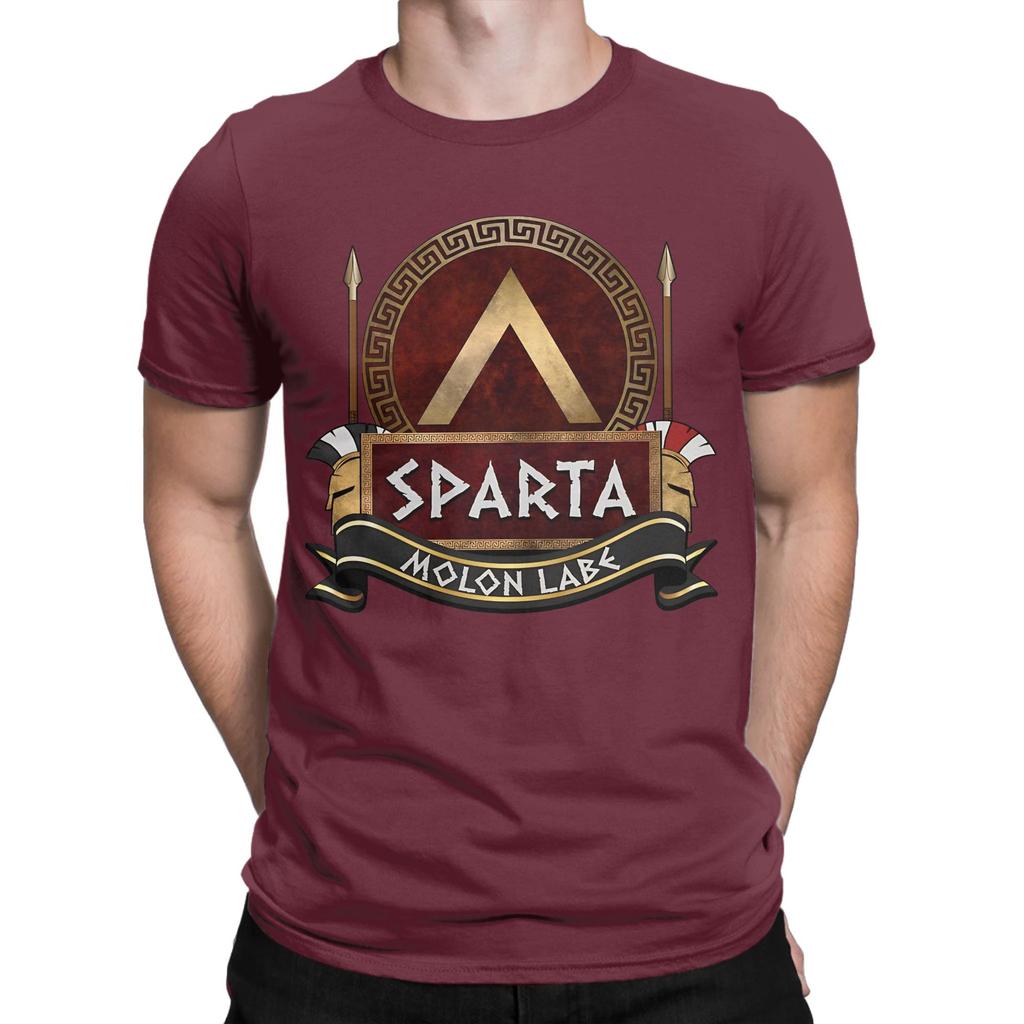 Spartan Lambda Ancient Lacedaemonian Symbol Of Sparta Novelty 100 Cotton Tshirt Spartan Tops Tees For Unisex