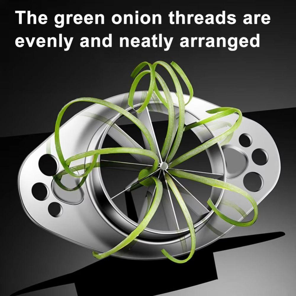Food Grade Green Onion Slicer 304 Stainless Steel Onion Shredder Vegetable Chopping