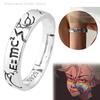 Unisex Ishigami Senkuu Anime Ring Adjustable Opening Finger Ring Cosplay Jewelry Accessory for Men And Women
