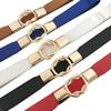 Fashion All-match Elastic Narrow Belt with Buckle