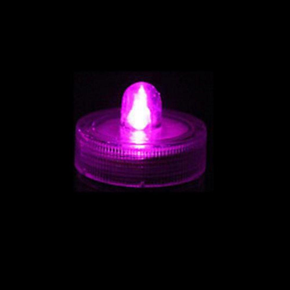 Mini Underwater LED Candle Lamp Waterproof Submersible Mini LED Lights  Fish Tank