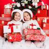 300 Stickers/Roll Christmas Stickers Gift Packaging Decorative Adhesive Stickers Label Stickers 6 Patterns Writing Notes Sticker
