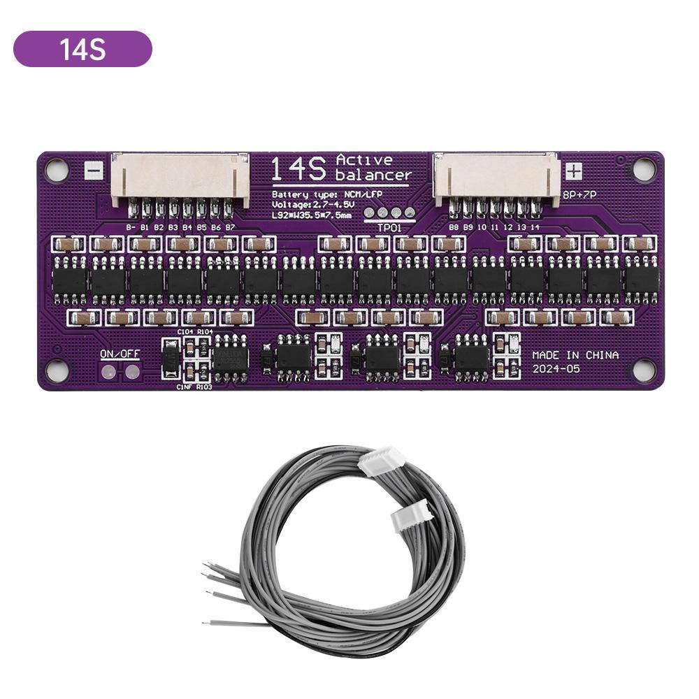 3S 4S 5S 6S 7S 8S 14S 17S 21S 1.5A Placă de Încărcare Baterie Litiu Placă de Protecție BMS PCB Baterie Balansor Condensator de Echilibrare