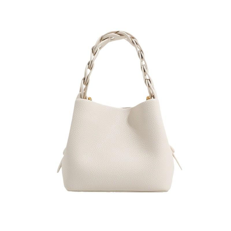 Niche Design Woven Mini Bucket Bag - 2024 Autumn Fashion Crossbody Handbag