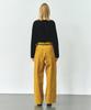 Aente Corduroy Wide Pants -Mustard