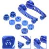 PartyKindom Car Window Handles: 2pcs Window Crank Handle Replacement Aluminum Alloy Winder Crank Riser Replacement Shake Handle for Car Door