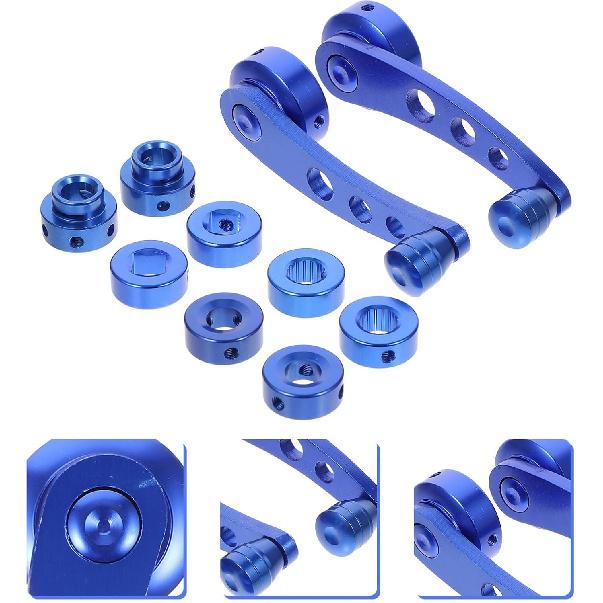 PartyKindom Car Window Handles: 2pcs Window Crank Handle Replacement Aluminum Alloy Winder Crank Riser Replacement Shake Handle for Car Door