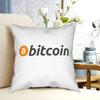 Bitcoin Square Pillow Case Cushions for Sofa Crypto Cryptocurrency Ethereum Btc Blockchain Creative Cushion Covers