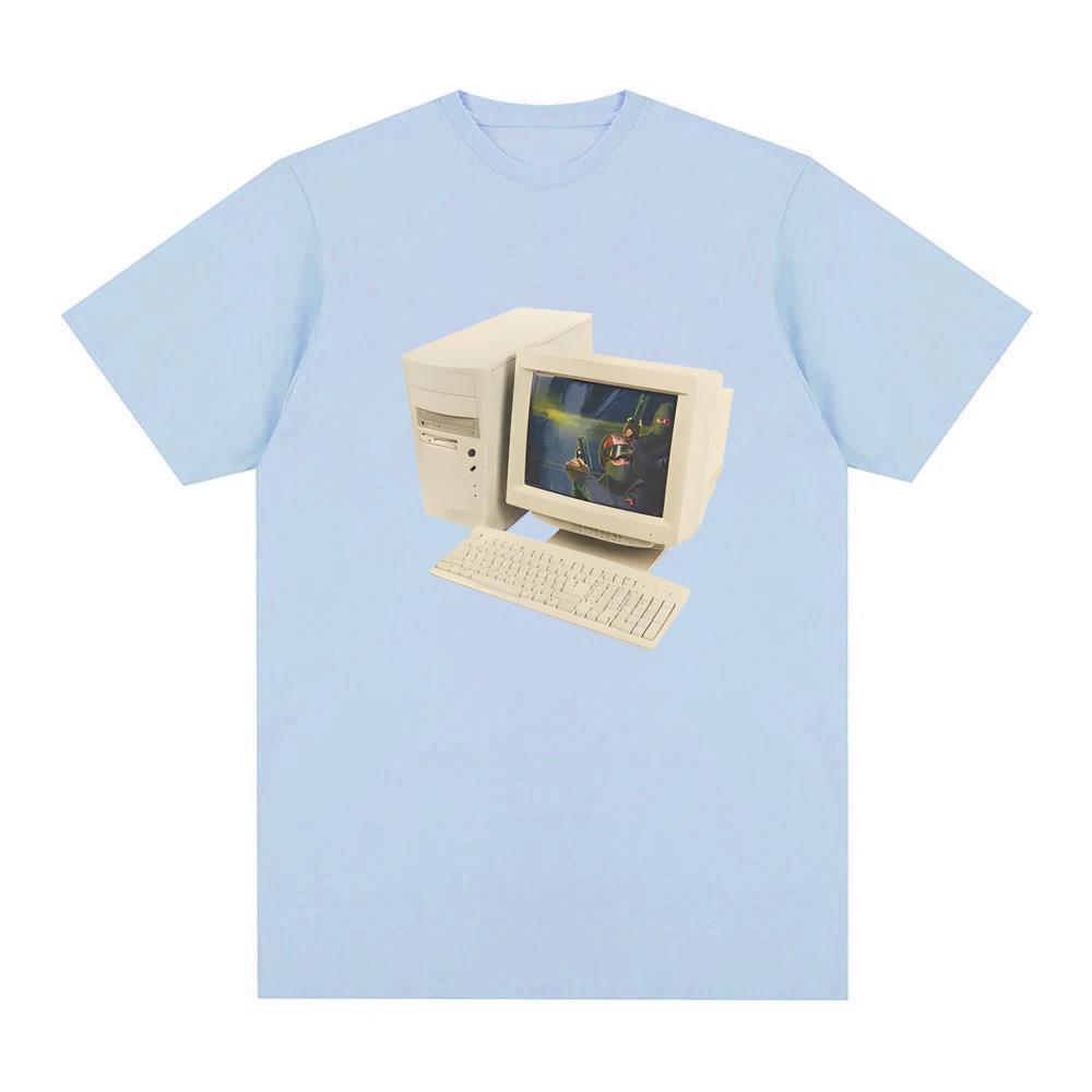 2026 Summer New Counter Strike T-Shirt Shooting Hot-blooded Gunfight Game Graphic Printing High Quality Comfortable Tee-shirt