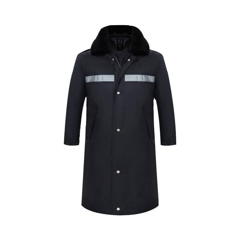Gongtai Winter Security Cotton Parka with Reflective Strips