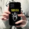 N-Nirvanaes Rock Band Phone Case For IPhone 17 16 15 Plus X 14 11 12 13 Mini Pro Max Mobile Case