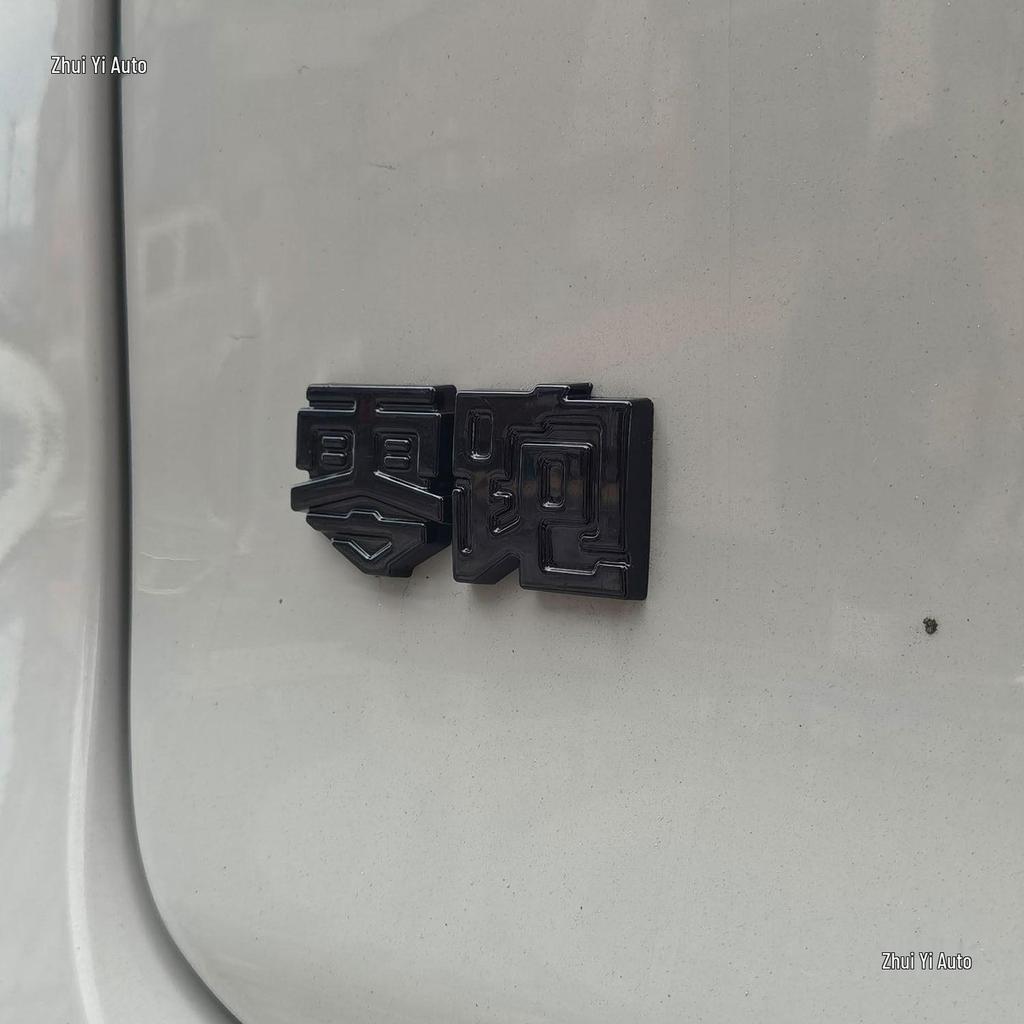 Leapmotor B10 Schwarzes Logo Hauben- & Heckemblem Aufkleber für C10/C16 Modifikationen