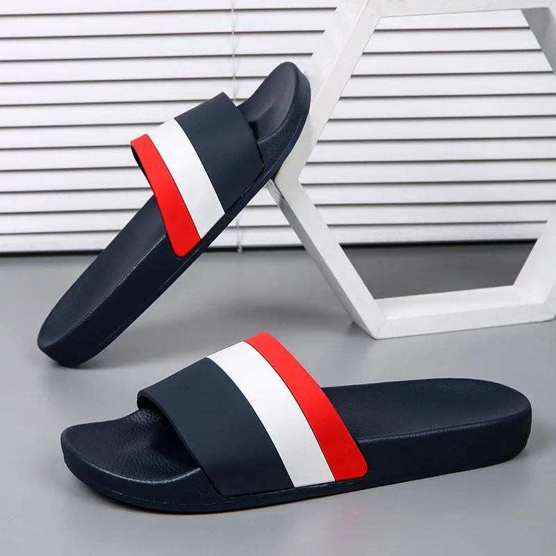 Mens Shoes 36-46 Simple Comfortable Slippers Outdoor Sandals Summer Specials Beach Non Slip Bathroom Men Casual Shoes