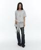 Rough Neck Waist Tie Dress