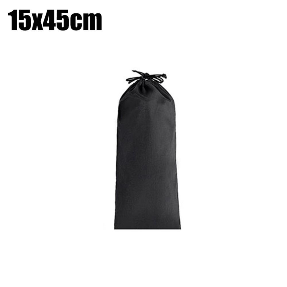 Nylon Drawstring Pouch Waterproof Home Organizer Travel Bag Lightweight Pouch 15x45cm