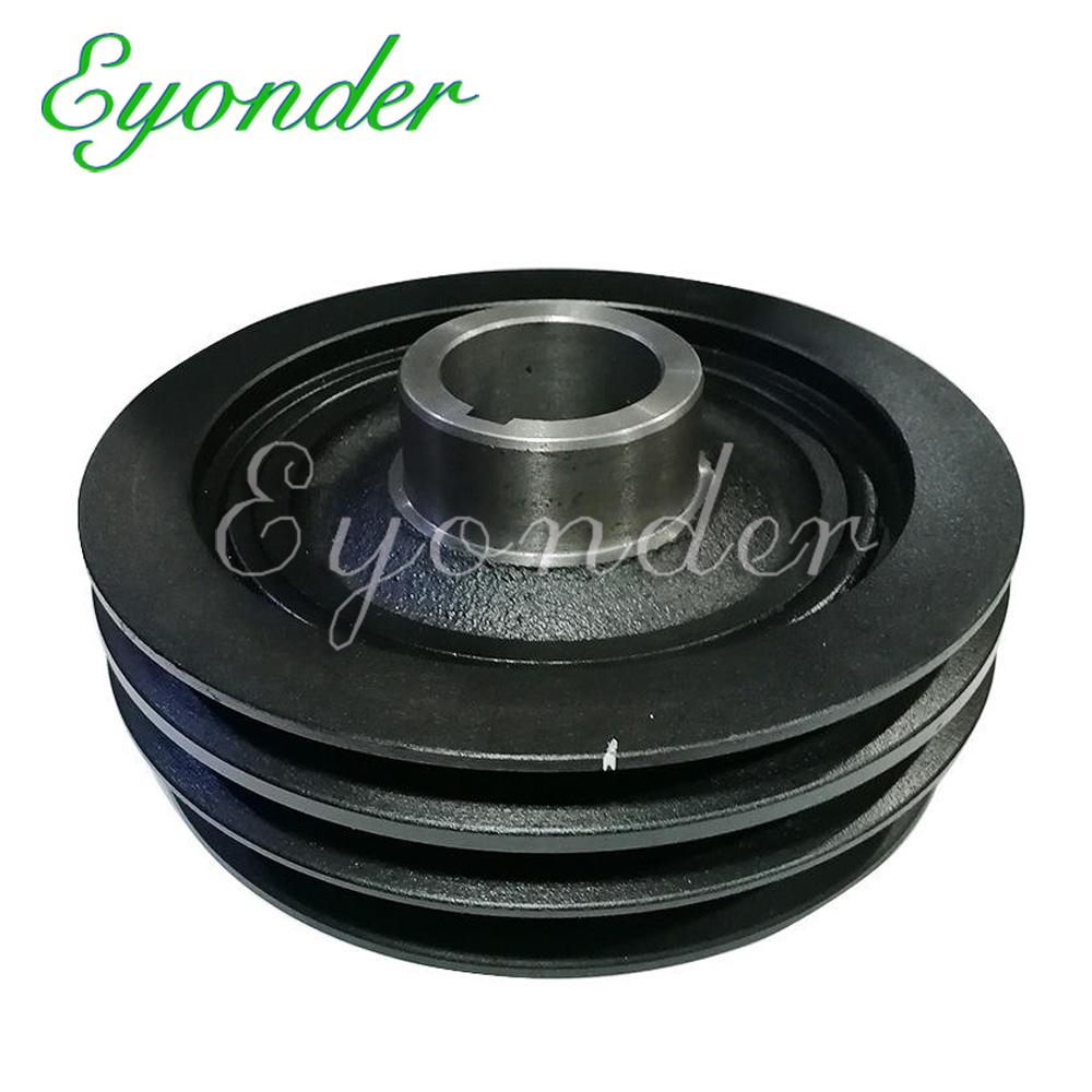 Car Parts Engine Damper Belt Crankshaft Pulley For MITSUBISHI PAJERO II V46W V26W 2.8 1994-1999 4M40-T ME202490