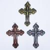 Religious Crucifix Christian Jewelry Cross Pendant Saint Benedict Cross Pattern Pendant Pendant Necklace.120*90mm