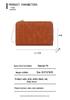 Women's Korean Style Short Wallet with Pearl Chain, Stone Texture, Card Slots, and Money Clip