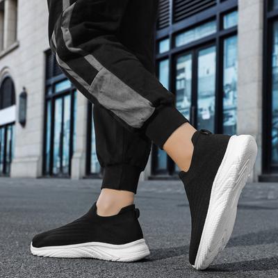Sommer Herren Sneaker Mesh Atmungsaktiv Herren Freizeitschuhe Slipper Herren Loafer Weich Bequem Herren Laufschuhe Tenis Hombres