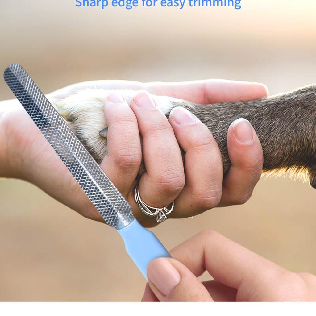 & Dog Nail File for Quiet, Gentle, & Smoothing – Gentle, & Dog Grooming Supplies for Home Use