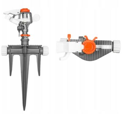 Garden Pulsating Sprinkler On a Three-Pronged Spike for Irrigation