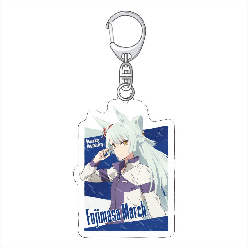 Uma Musume Grauer Aschenputtel Acryl Schlüsselanhänger Anhänger