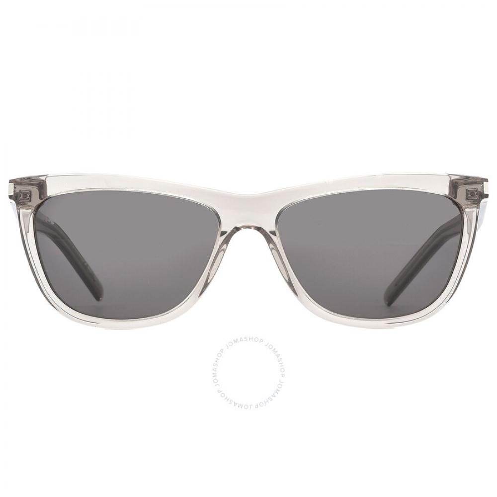 Saint Laurent Grey Cat Eye Ladies Sunglasses Sl 515 006 58