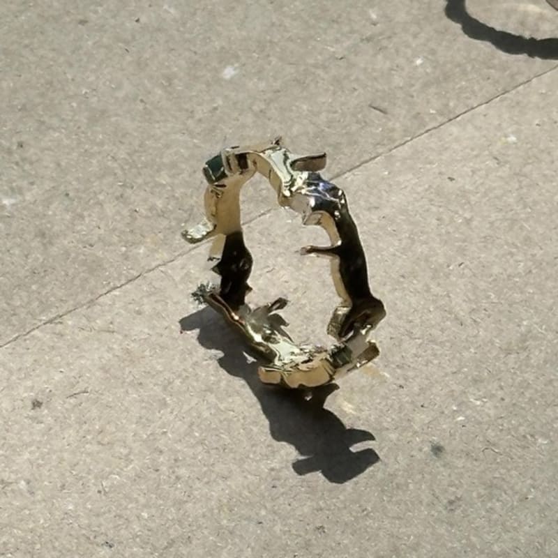 cerofar GALLOP RING GOLD