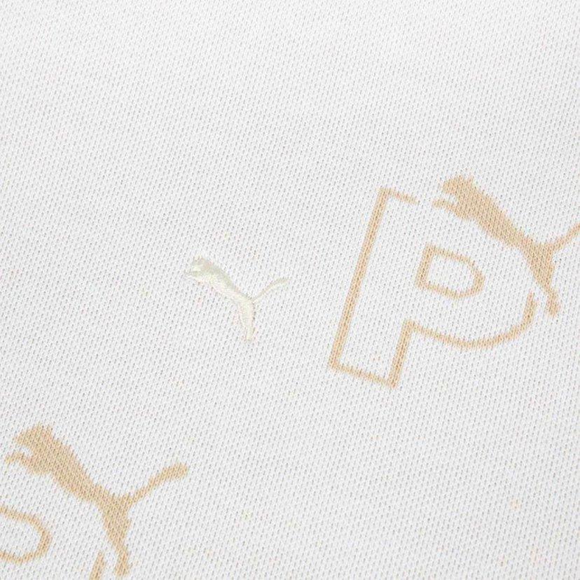 Puma All Over Print Casual Sports Polo Shirt Unisex tops 539664-02