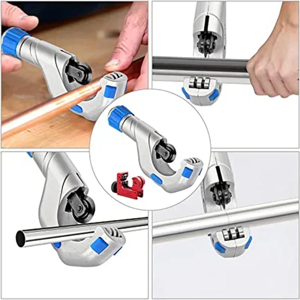 4-32/5-50/6-70 Bearing Pipe Cutter Tube Shear Cutter With Hobbing Circular Blades For Copper Aluminum Stainless Steel Hand Tools