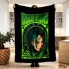 Billie Eilish Print Blanket - Soft & Comfortable, for Bedroom, Travel, Sofa, Home Decoration - Birthday Christmas Gift for Friend