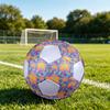 1PC Floral Abstract Soccer Ball Size 5 Football Machine Sewn Indoor/Outdoor Universal Football Gift W37