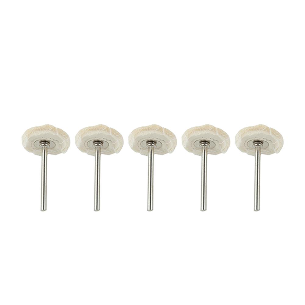 Polishing Wheel 5pcs Buffing Wheel Grinding Head Silver