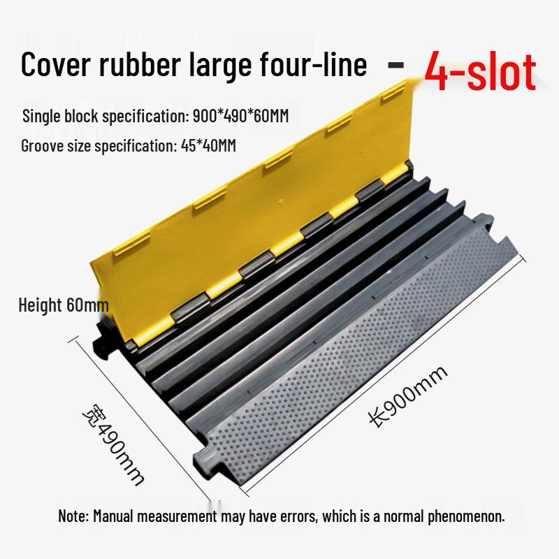 Cable Trunking Speed Bump Protection Board for Wire Crossing