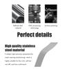 Replacement Wristbands Compatible for Xiaomi Band 7 Metal Straps Waterproof Stainless Steel Straps Easy To Install with Tools