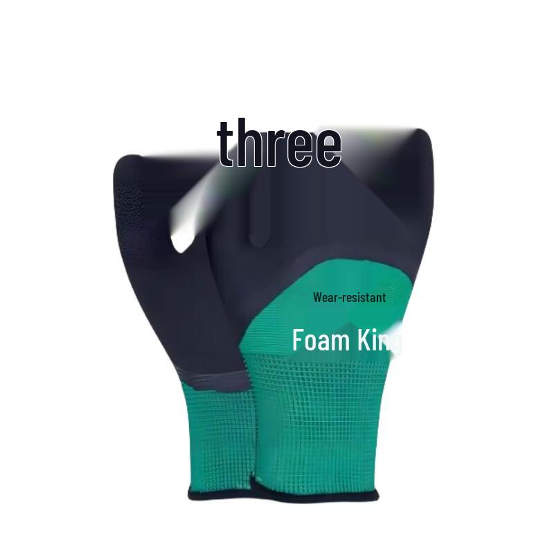 Tiandun 13-Gauge Nylon Latex Foam Dipped Work Gloves