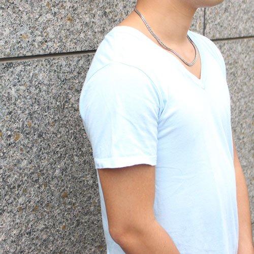 Reine Titan Kihei Halskette, 6-seitig geschliffen, Doppel Kihei, 5mm breit