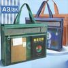 Creative Document Book Bag A3 Multi-layer File Organizer Lightweight Book Storage Bag  School