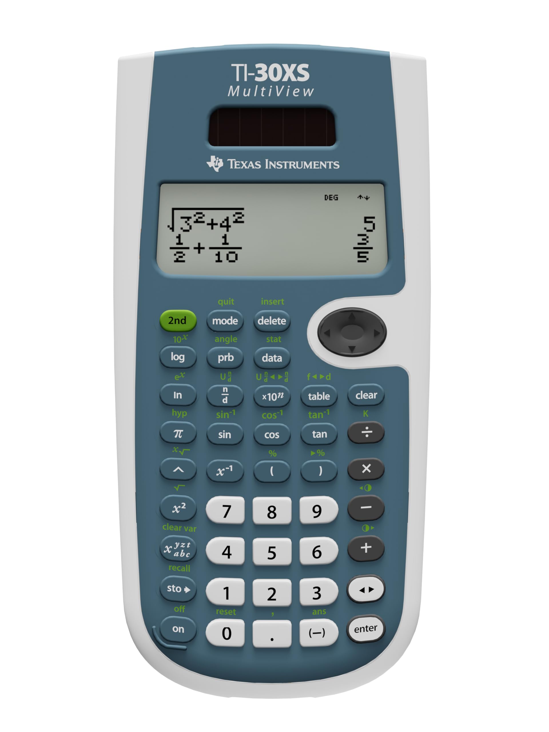 

Калькулятор Texas Instruments TI30 X SMV XS с ЖК-дисплеем – TI-30 Multi-view 16-значный
